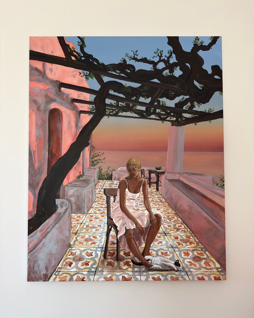 Tiled Dreams, Original Painting