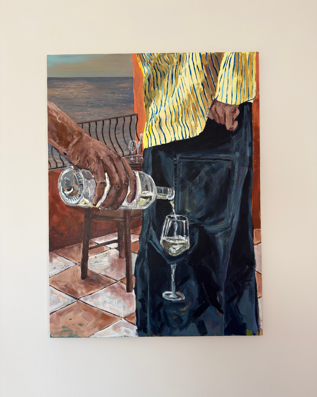 Never enough wine, Original Painting