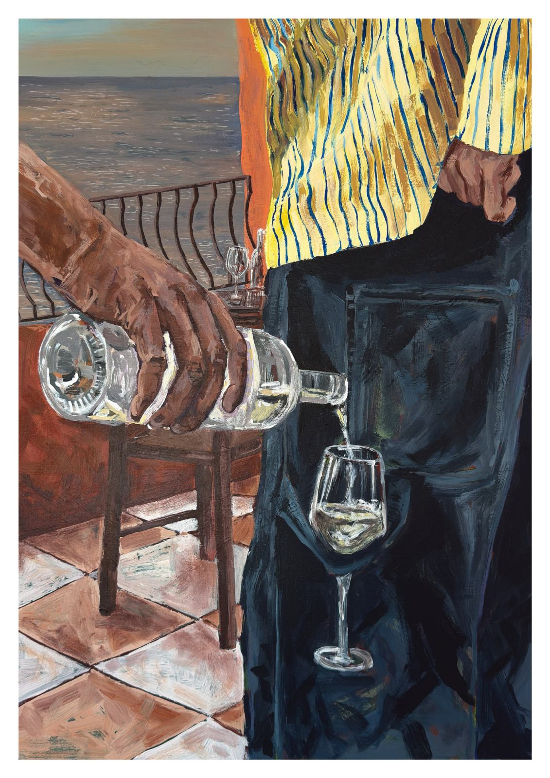 Never enough wine, Print